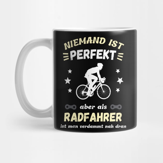 Radfahrer Humor Fahrrad Perfektion Spruch Fun by Foxxy Merch